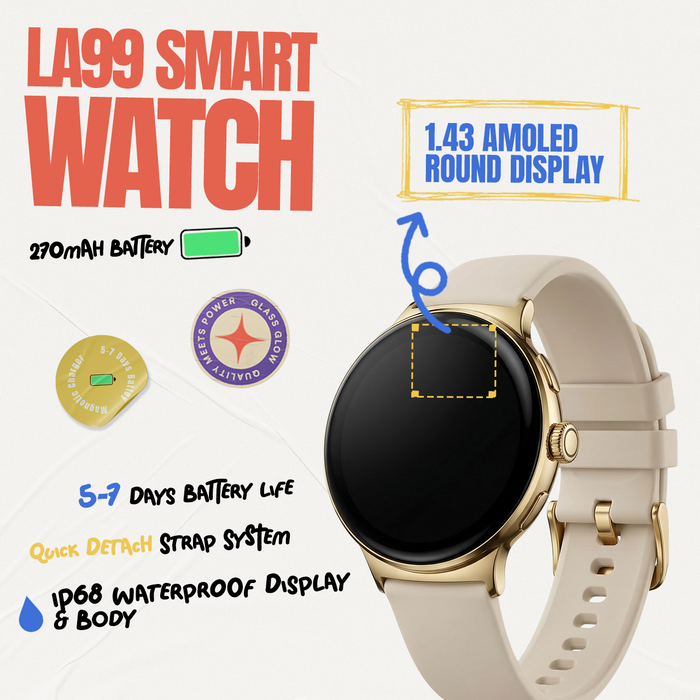 Amoled Smart Watch