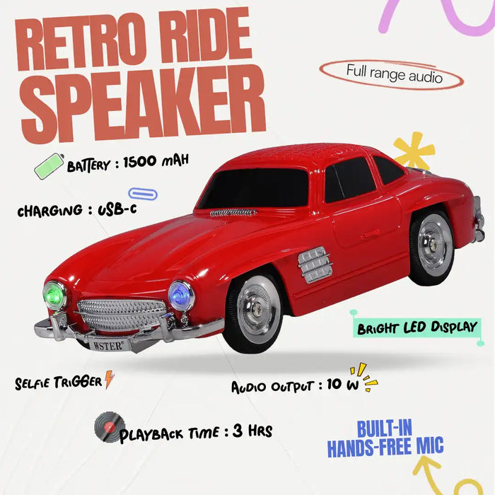 Retro Ride Speaker