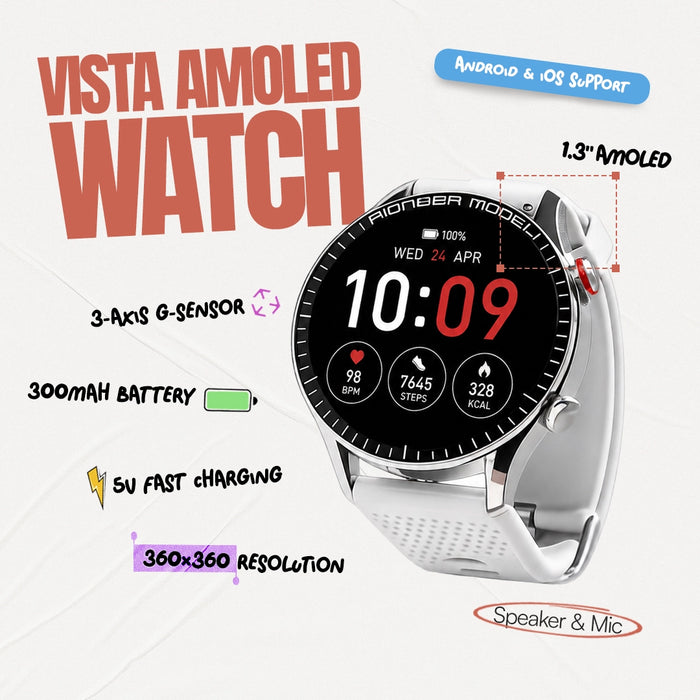 Vista Amoled Watch